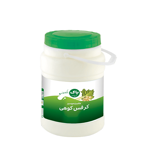 ماست موسیر و کرفس سطل 1200 گرم ، پاک پی