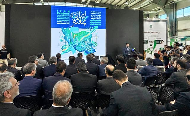 نمایشگاه «ایران پروژه» برگزار شد / استمرار خدمت‌رسانی واحدهای تولیدی در ایام جنگ +تصاویر