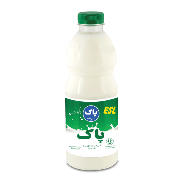 شیر فرا پاستوریزه (ESL) کم چرب بطری پت 946سی سی