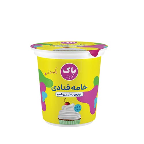 خامه پاستوریزه قنادی شیرین 900 گرم