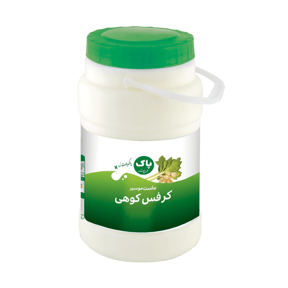 ماست   کرفس و موسیر دبه 1500 گرم ، پاک پی