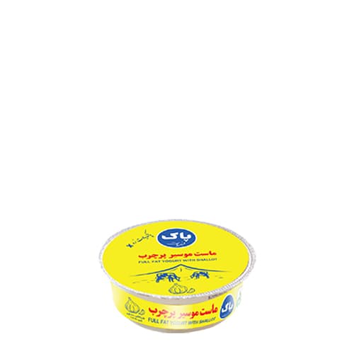 ماست   موسیر پرچرب  100گرم ، پاک پی