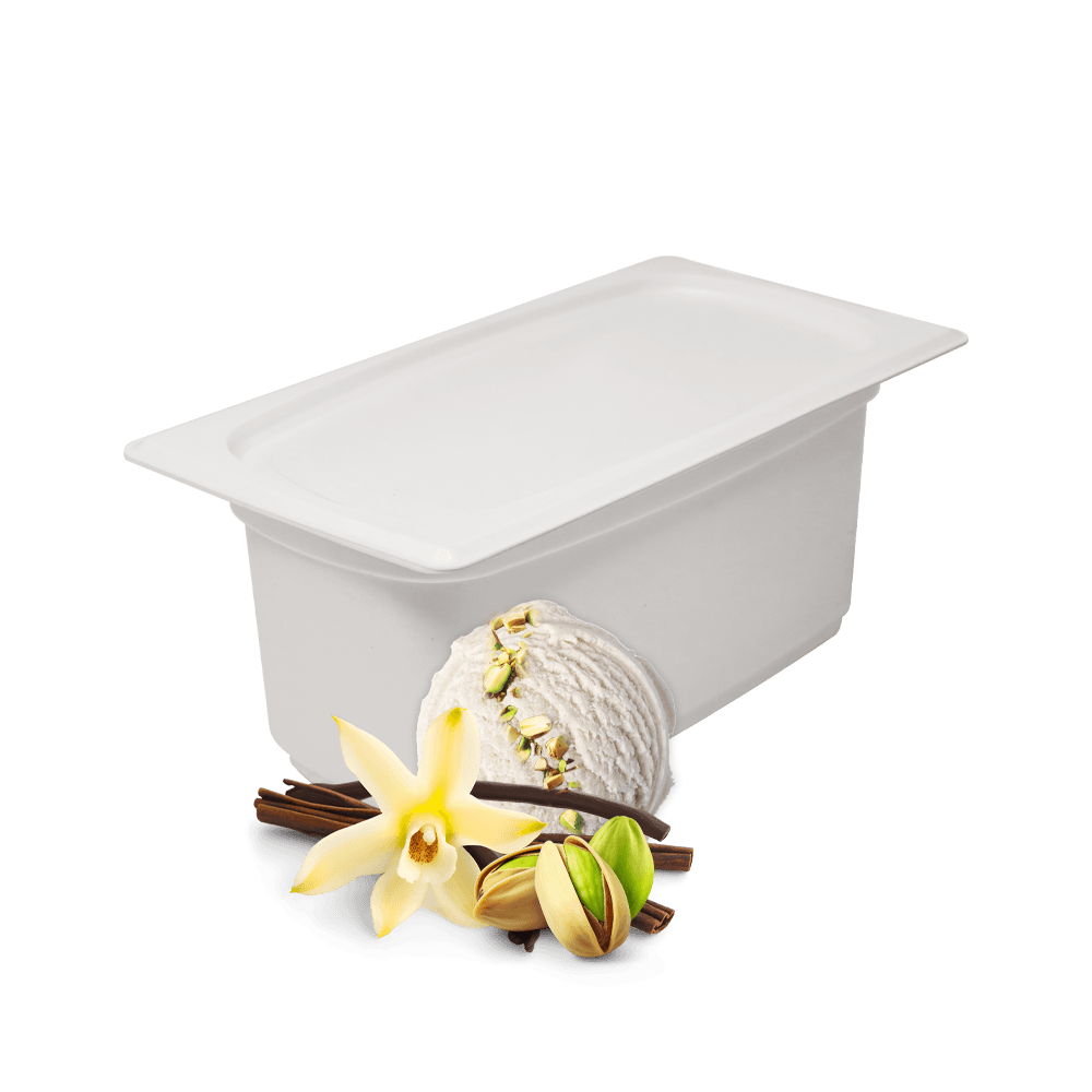 بستنی   کافی شاپ وانیل پسته  3200 گرم