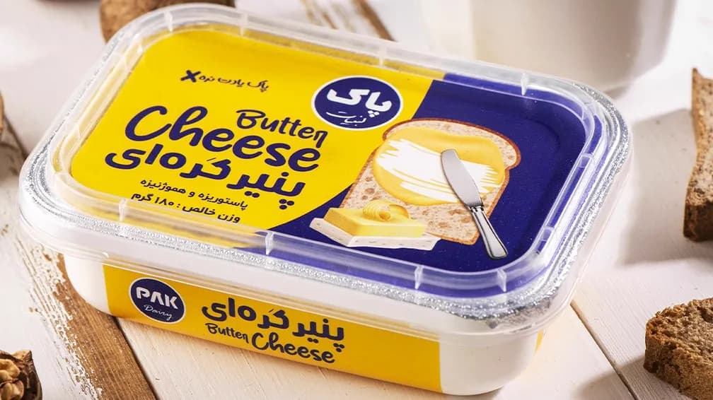 پنیر کره ای پاک