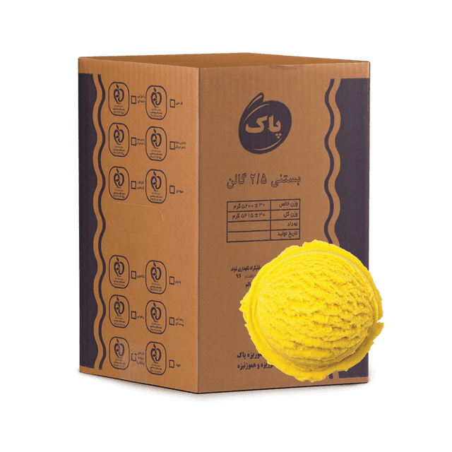 بستنی 2/5 گالن انبه 5200 گرم