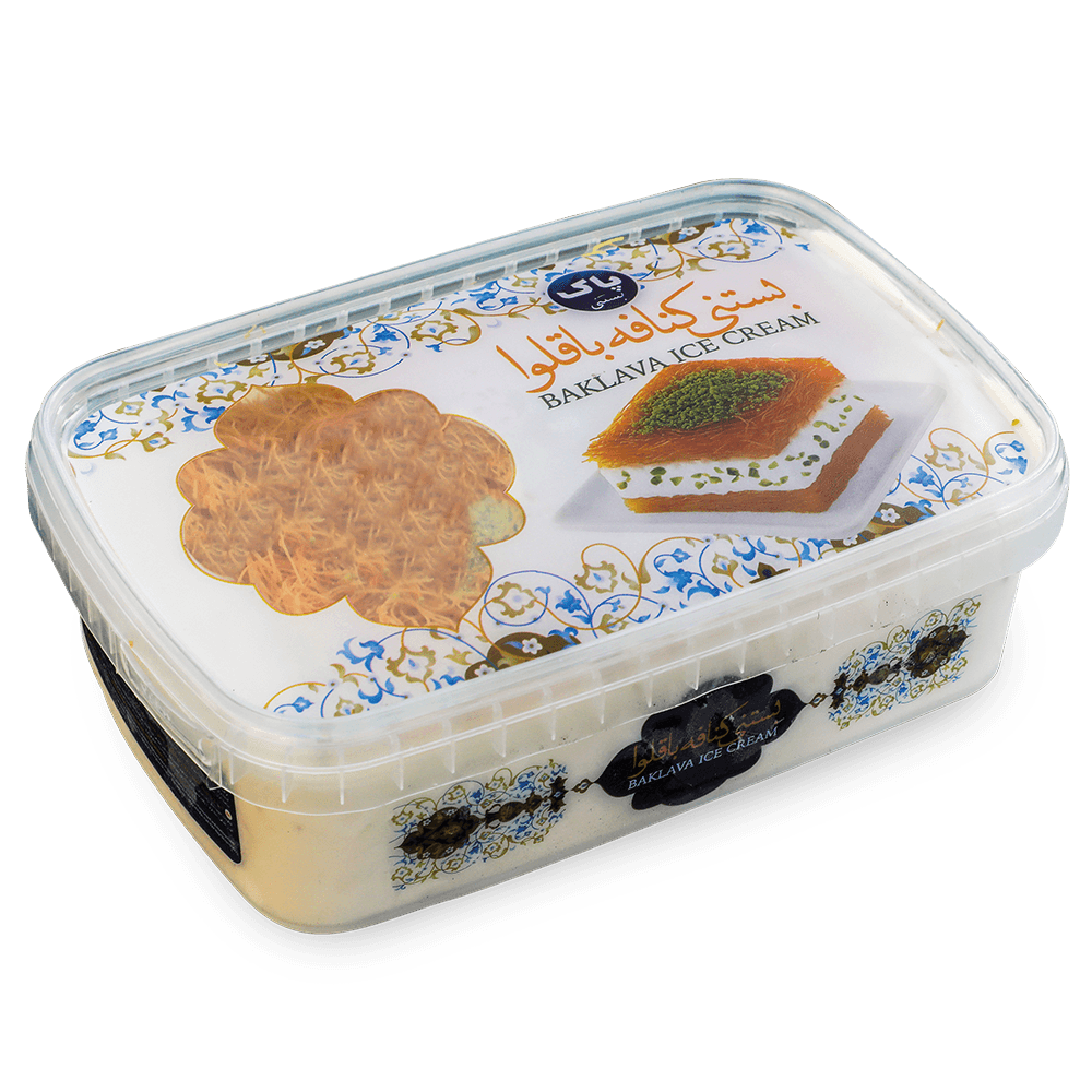 بستنی کنافه باقلوا 450 گرم