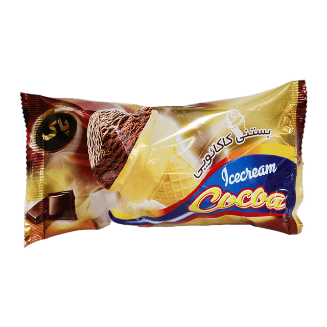 بستنی قیفی رپ شکلات 75 گرم