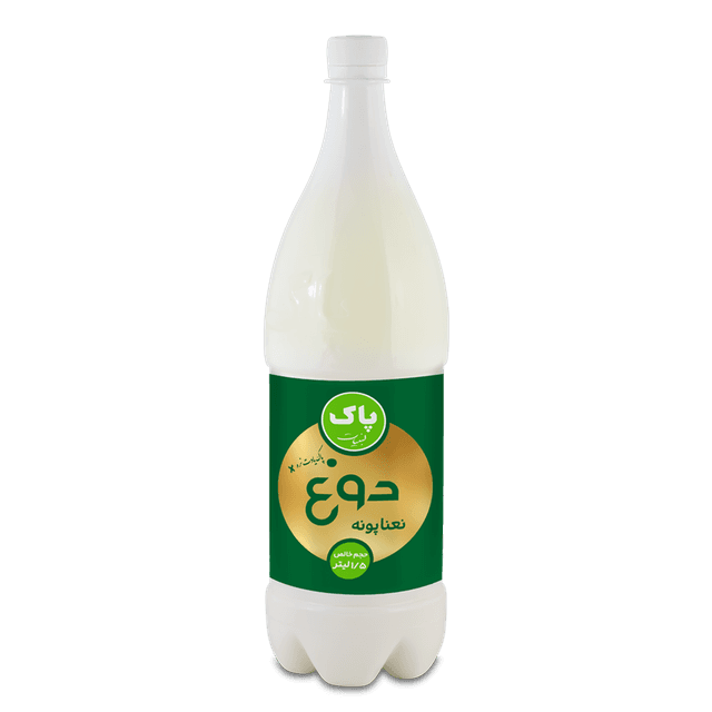 دوغ بدون گاز، نعنا و پونه پت 1/5 کیلو ، پاک آرا